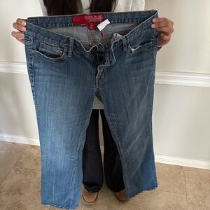 vintage low rise flare/bootcut GUESS jeans